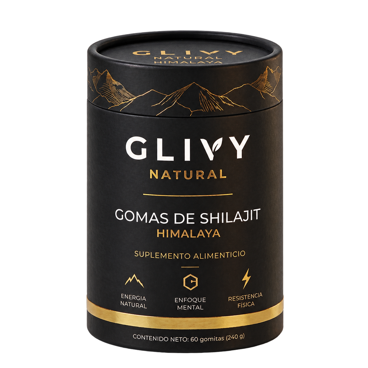 Glivy Gomitas De Shilajit del himalaya
